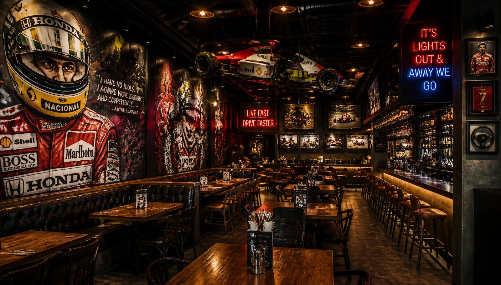 Intérieur du pub Le Melbourne
